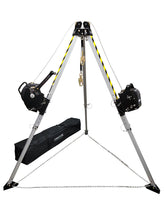 Load image into Gallery viewer, Frontline TAN07RURP MEGApod Confined Space 7&#39; Aluminum Tripod with 60&#39; Winch and 3-Way SRL
