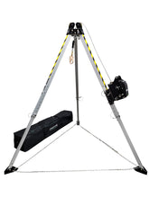 Cargar imagen en el visor de la galería, Frontline TAN07RU MEGApod Confined Space Kit 7&#39; Aluminum Tripod with 60&#39; Winch
