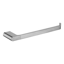 Load image into Gallery viewer, 4-Piece Brass Brushed Nickel Bathroom Hardware Set - Towel Bar, Towel Holder, Toilet Paper Holder, Robe Hook, and Tower Holder - Wall Mounted
