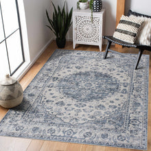 Load image into Gallery viewer, Blue Hiti Washable area rug - Clearance
