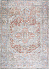 Load image into Gallery viewer, Rust Maayon Washable Rug
