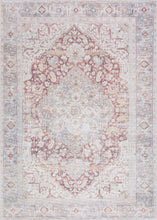 Load image into Gallery viewer, Cream Rust Leeston Washable Rug - Clearance

