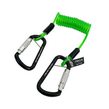 Carregar imagem no visualizador da galeria, Frontline TLC05 ToolGrip Coil Tool Tether 5 lbs with Double Self-locking Aluminum Carabiner
