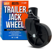 Load image into Gallery viewer, Trailer Jack Wheel Replacement
