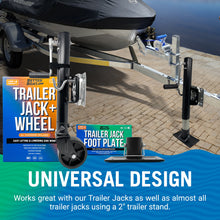 Load image into Gallery viewer, Trailer Jack Foot Plate
