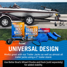 Load image into Gallery viewer, Trailer Jack Wheel Replacement
