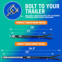 Cargar imagen en el visor de la galería, Adjustable Transom Saver Motor Mount
