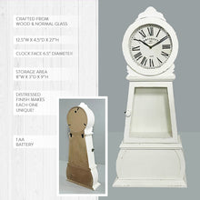 Load image into Gallery viewer, Tabletop Mora Clock with Storage
