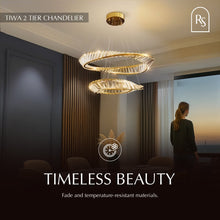 Carregar imagem no visualizador da galeria, Tiwa 2-Tier Chandelier
