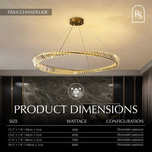 Carregar imagem no visualizador da galeria, Tiwa Chandelier
