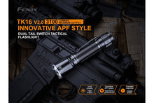 Load image into Gallery viewer, Fenix TK16 V2.0 Tactical Flashlight - 3100 Lumens
