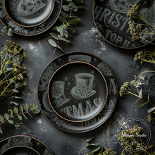 Load image into Gallery viewer, Christmas Top Hats - Mesh Stencil 8.5x11
