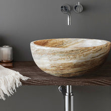 Load image into Gallery viewer, Traonyx Natural Stone Above Vanity Bathroom Sink Honed (D)16&quot; (H)6&quot;
