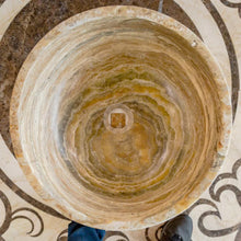 Load image into Gallery viewer, Traonyx Natural Stone Above Vanity Bathroom Sink Honed (D)16&quot; (H)6&quot;

