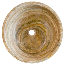Load image into Gallery viewer, Traonyx Natural Stone Above Vanity Bathroom Sink Honed (D)16&quot; (H)6&quot;
