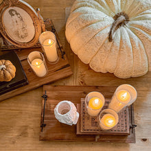 Load image into Gallery viewer, Rustic Wood and Metal Trays, Set of Two
