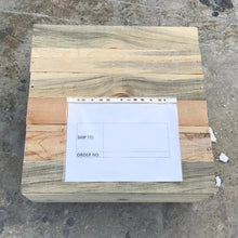 Load image into Gallery viewer, Troia Light Solid Travertine Coffee Table Special Design Honed (W)13&quot; (L)21&quot; (H)16&quot;
