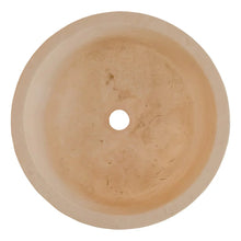 Load image into Gallery viewer, Troia Light Travertine Cylinder Above Vanity Bathroom Sink 2&quot; Embedded Mosaics Border

