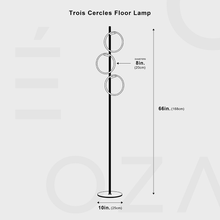 Load image into Gallery viewer, Trois Cercles Floor Lamp
