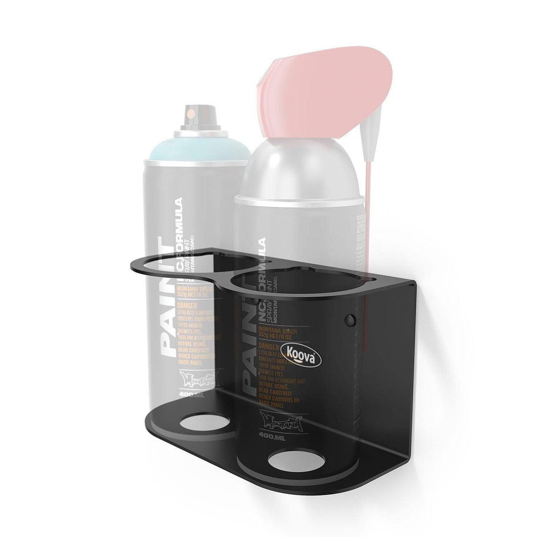 Aerosol Spray Can Holder - 2 Can