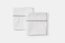 Load image into Gallery viewer, Cotton Bed Pillowcases with Classic Piping Design
