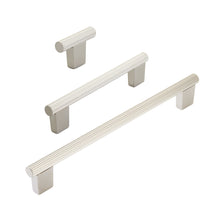 Carregar imagem no visualizador da galeria, Brushed Nickel &quot;Knox&quot; Cabinet Knobs and Drawer Pulls
