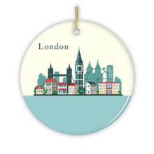 Carregar imagem no visualizador da galeria, London Ornament, England Landmark Christmas Decoration
