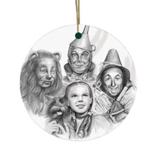 Load image into Gallery viewer, Vintage Wizard of Oz Christmas Ornament, Drawing and Illustration
