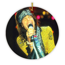 Carregar imagem no visualizador da galeria, Steven Tyler Aerosmith Christmas Ornament
