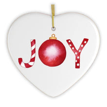 Load image into Gallery viewer, Joy Christmas Ornament
