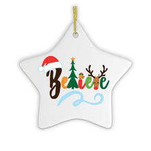 Cargar imagen en el visor de la galería, Believe Christmas Ornament
