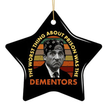 Carregar imagem no visualizador da galeria, The Worst Thing About Prison Was Dementors Ornament, Prison Mike The Office
