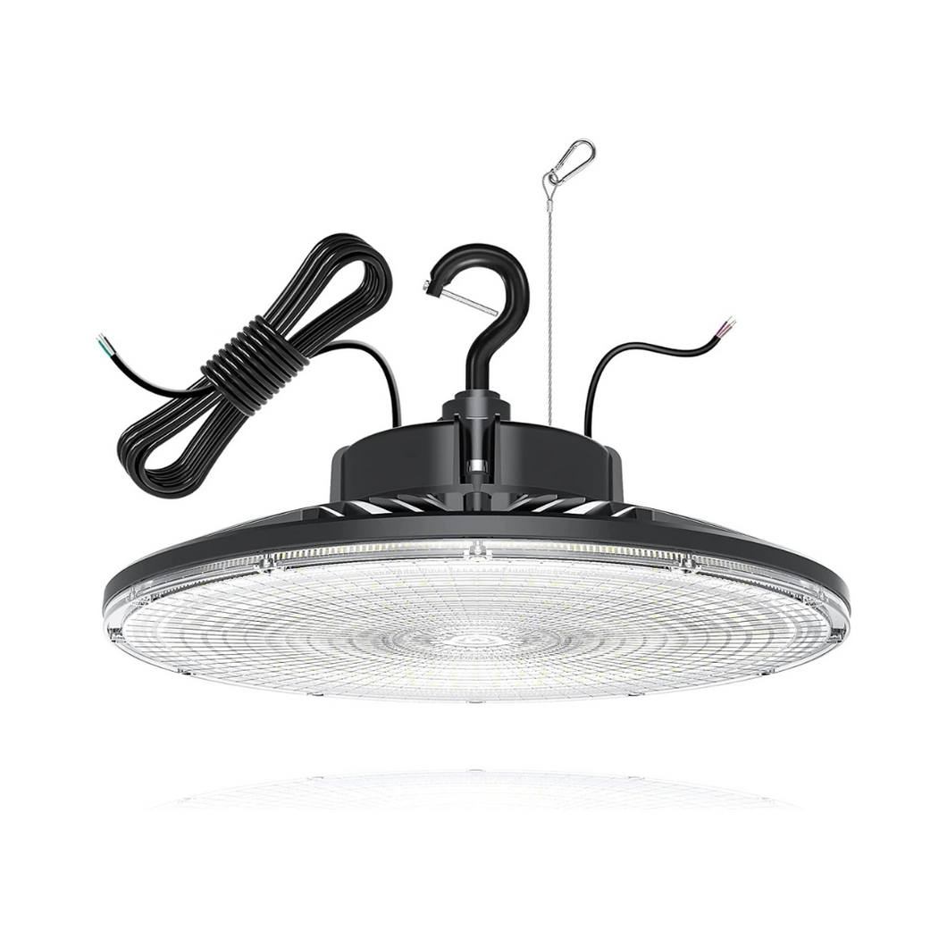 150W High Voltage LED High Bay Light - 22,500lm Dimmable (0-10V), 5000K, IP65 Waterproof