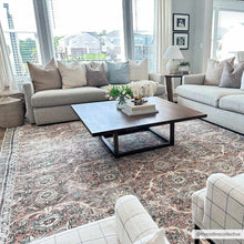 Cargar imagen en el visor de la galería, Flat Pile Urpi Red Washable Rug - Clearance
