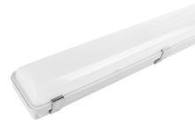 Cargar imagen en el visor de la galería, 4ft LED Vapor Tight Light - Selectable Wattage(50W/40W/30W) &amp; CCT(3000K/4000K/5000K), 130lm/w, 0-10V Dimmable, DLC 5.1 Certified
