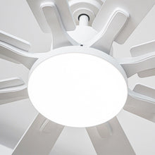 Carregar imagem no visualizador da galeria, 72 Inch Elbe Modern Downrod Mount Ceiling Fan with Light and Remote Control
