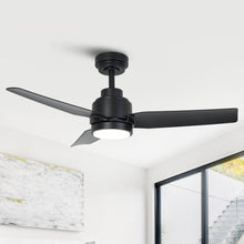 Load image into Gallery viewer, Vaczon 42 Inch DC Motor Modern Downrod Ceiling Fan with LED Light and Remote Control
