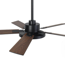Load image into Gallery viewer, Vaczon 52 Inch 5 Blades DC Motor Modern Downrod Ceiling Fan with LED Light and Remote Control
