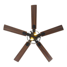 Load image into Gallery viewer, Vaczon 52 Inch DC Motor Industrial Downrod Ceiling Fan with Light and Remote Control
