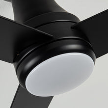 Cargar imagen en el visor de la galería, Vaczon 48&quot; 3 Blades Flush Mount Ceiling Fan with Lighting and Remote Control
