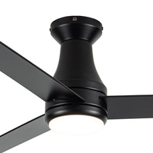 Cargar imagen en el visor de la galería, Vaczon 48&quot; 3 Blades Flush Mount Ceiling Fan with Lighting and Remote Control
