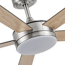 Cargar imagen en el visor de la galería, Vaczon 48&quot; 5 Blades Industrial DC Motor Ceiling Fan with LED Lighting and Remote Control
