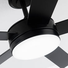 Cargar imagen en el visor de la galería, Vaczon 48&quot; 5 Blades Industrial DC Motor Ceiling Fan with LED Lighting and Remote Control
