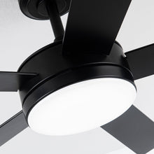 Load image into Gallery viewer, Vaczon 48&quot; 5 Blades Industrial DC Motor Ceiling Fan with LED Lighting and Remote Control
