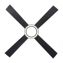 Load image into Gallery viewer, Vaczon 52 Inch 4 Blades DC Motor Modern Downrod Ceiling Fan with LED Light and Remote Control
