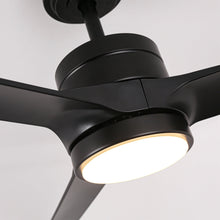 Cargar imagen en el visor de la galería, Vaczon 60&quot; Ceiling Fan with LED Lighting and Remote Control
