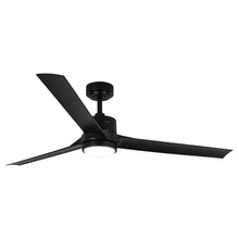 Cargar imagen en el visor de la galería, Vaczon 60&quot; Ceiling Fan with LED Lighting and Remote Control
