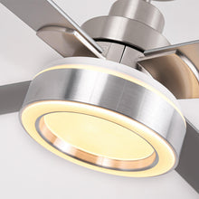 Load image into Gallery viewer, Vaczon 52&quot; Down Mount Ceiling Fan with LED Light and Remote Control
