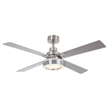 Cargar imagen en el visor de la galería, Vaczon 52&quot; Down Mount Ceiling Fan with LED Light and Remote Control
