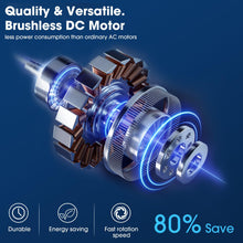 Load image into Gallery viewer, Vaczon 52&quot; Down Mount Ceiling Fan with LED Light and Remote Control
